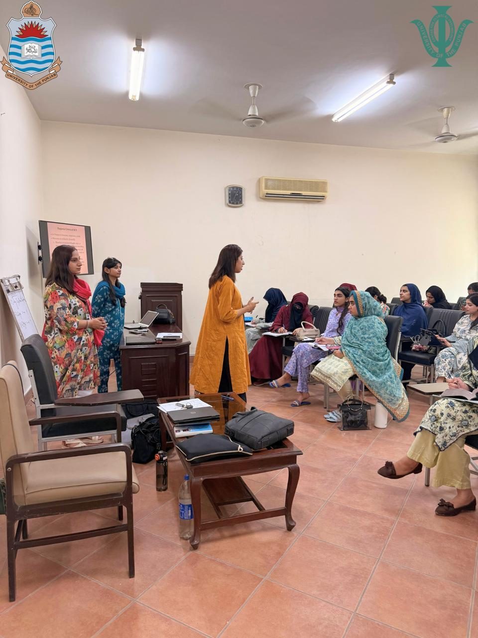 Clinical psychology training session at the University of the Punjab